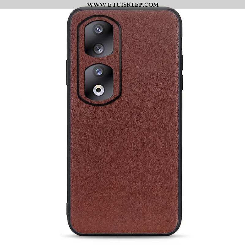 Etui do Honor 90 Pro Prawdziwa Skóra